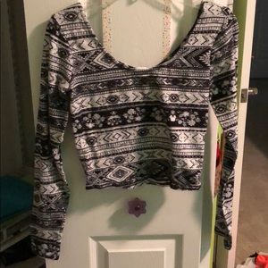 Delia’s crop top